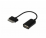 Кабель USB OTG Samsung galaxy на USB шнур 0.15M черный REXANT