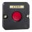 Пост кнопочный ПКЕ 122-1 У2 красная IP54 (карболит) ГОСТ