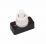 Выключатель-кнопка 250V 1A (2с) ON-OFF белый (для настольной лампы)