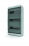 Щит навесной TEKFOR 36 модулей IP65, прозрачная черная дверца