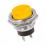 Выключатель-кнопка металл 250В 2А (2с) ON-OFF D16.2 желтая REXANT