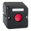 Пост кнопочный ПКЕ 212-1 У3 красная IP40 (пластик)