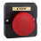 Пост кнопочный ПКЕ 122-1 У2 красный гриб IP54 (пластик)
